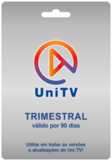 Gift Card UniTV Trimestral